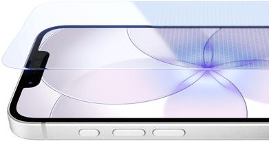 iPhone 17e, Vorderseite mit Ceramic Shield 2, Seite, Weiß, Tasten: Action, Lautstärke