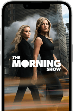 iPhone 17e Display mit der Apple TV Serie The Morning Show