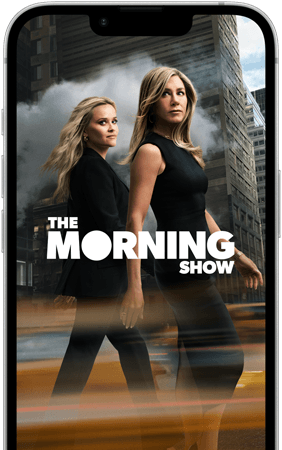 iPhone 17e Display mit der Apple TV Serie The Morning Show