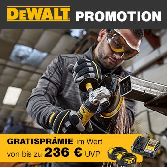 DEWALT Gratis Prämie sichern