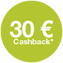 Jetzt bis zu € 80,- Cashback sichern!