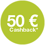 Jetzt bis zu € 80,- Cashback sichern!