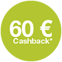 Jetzt bis zu € 80,- Cashback sichern!
