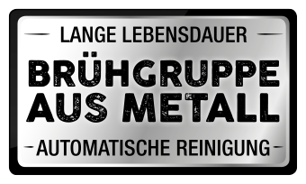 Brühgruppe aus Metall