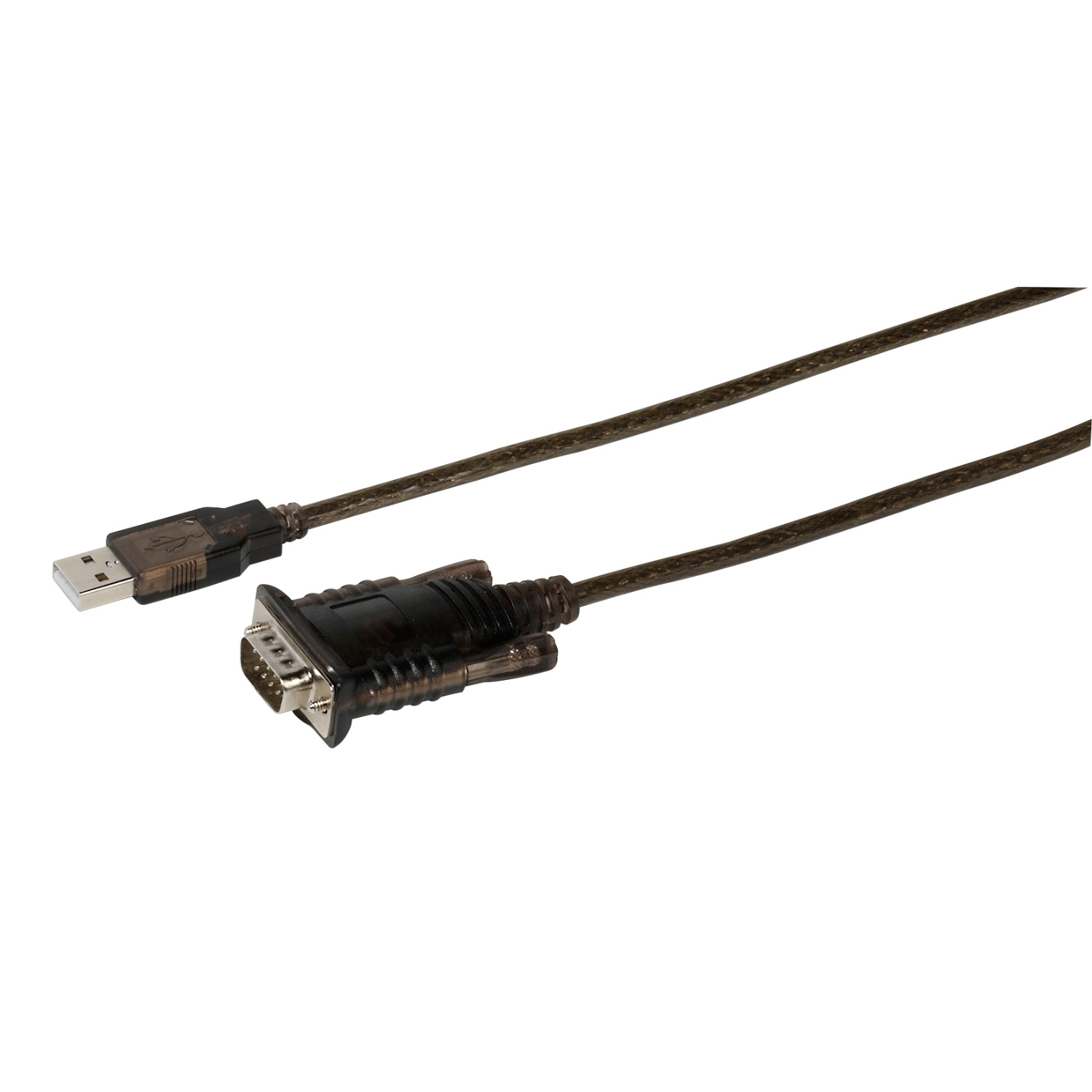 VIVANCO USB Seriell Adapter schwarz | electronic4you