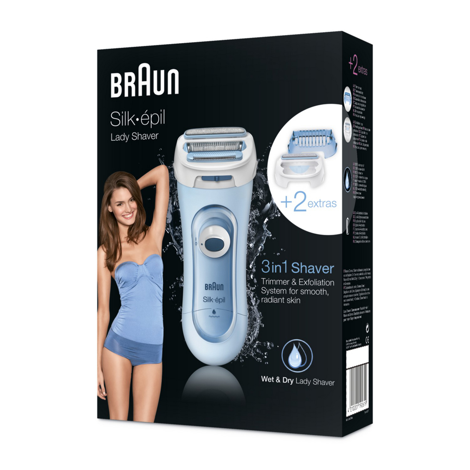 Braun Silk-épil Lady Shaver LS 5160 Blau