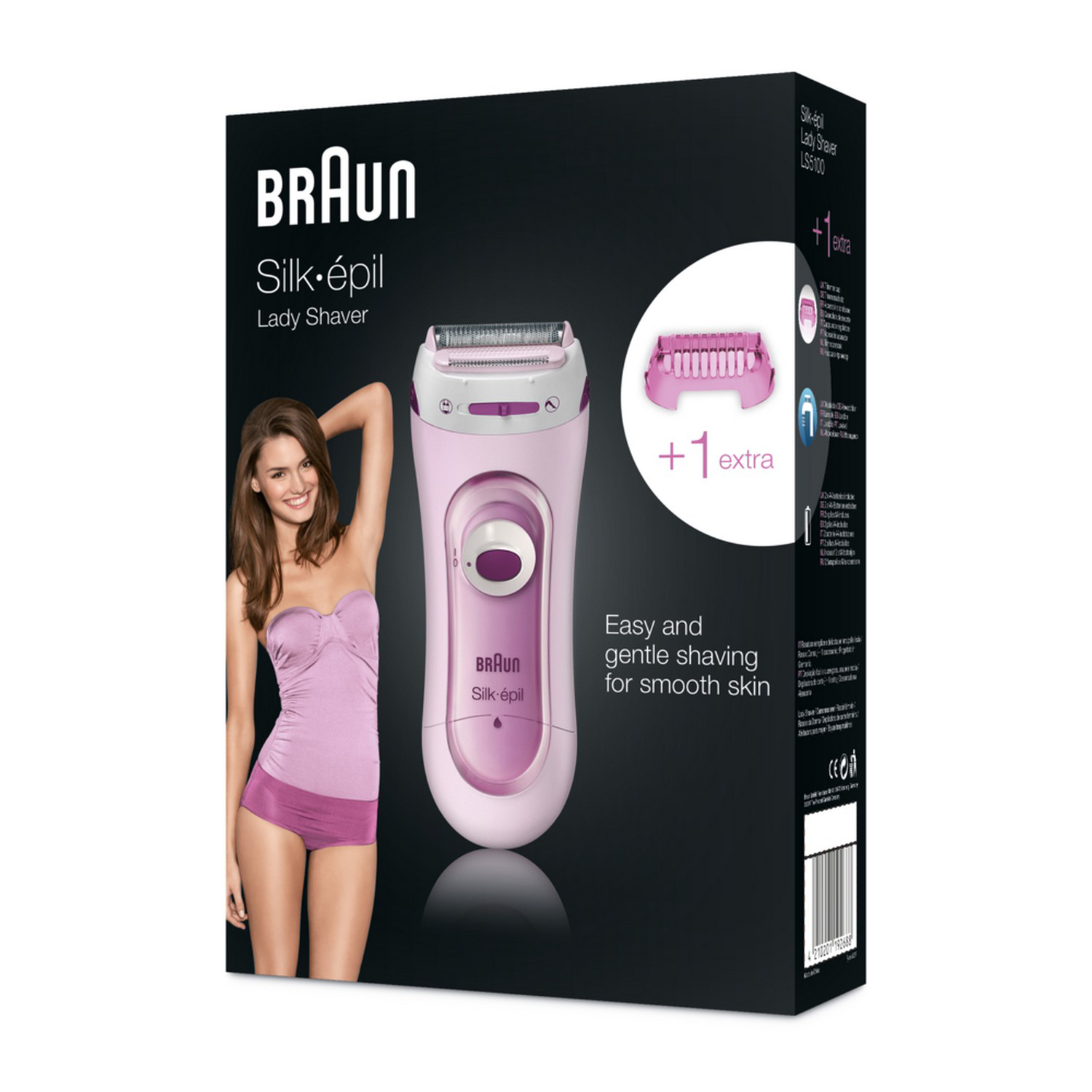 Braun Silk-épil Lady Shaver LS 5100 Pink