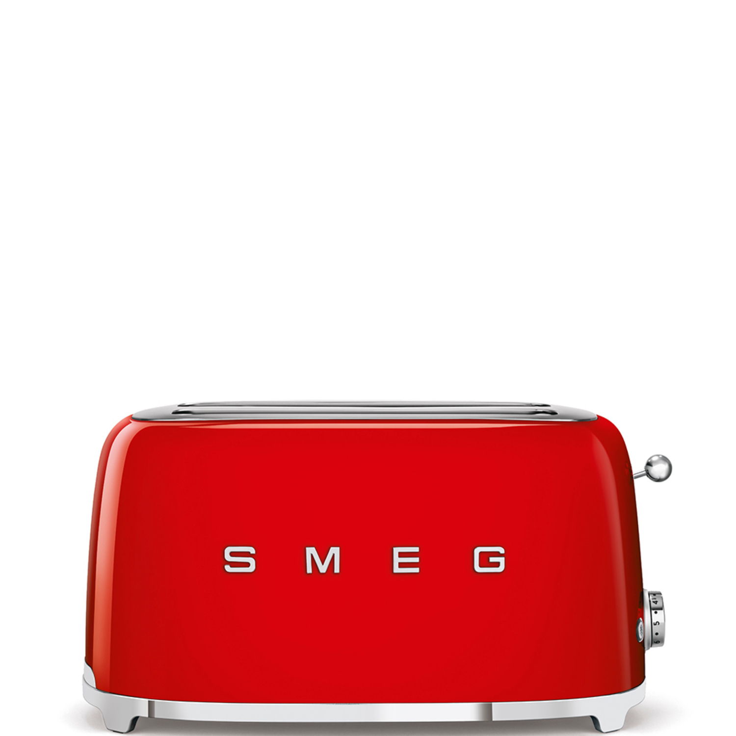 SMEG TSF02RDEU 2-Schlitz-Toaster Lang 50's Retro Style, Rot