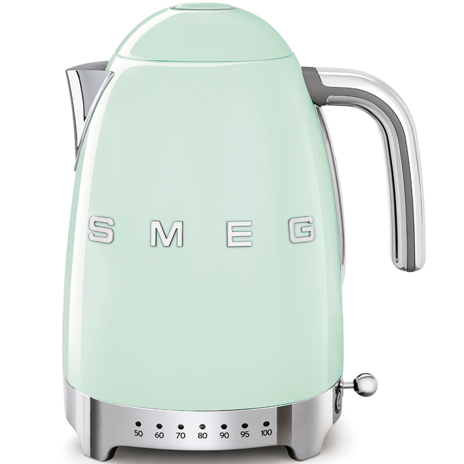 SMEG KLF04PGEU Wasserkocher, Regelbar 50's Retro Style, Pastellgrün