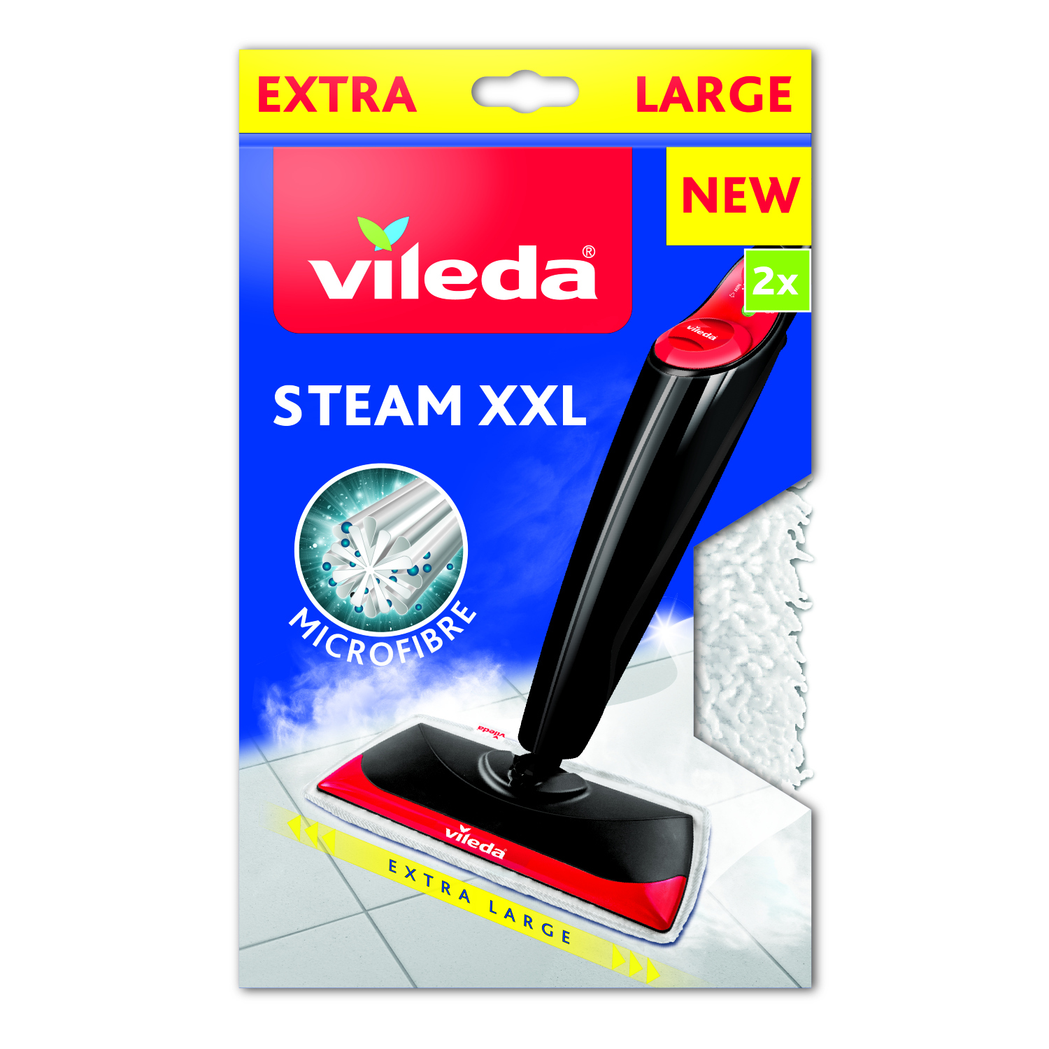 Vileda Ersatzbezug Steam XXL (2 Stück)