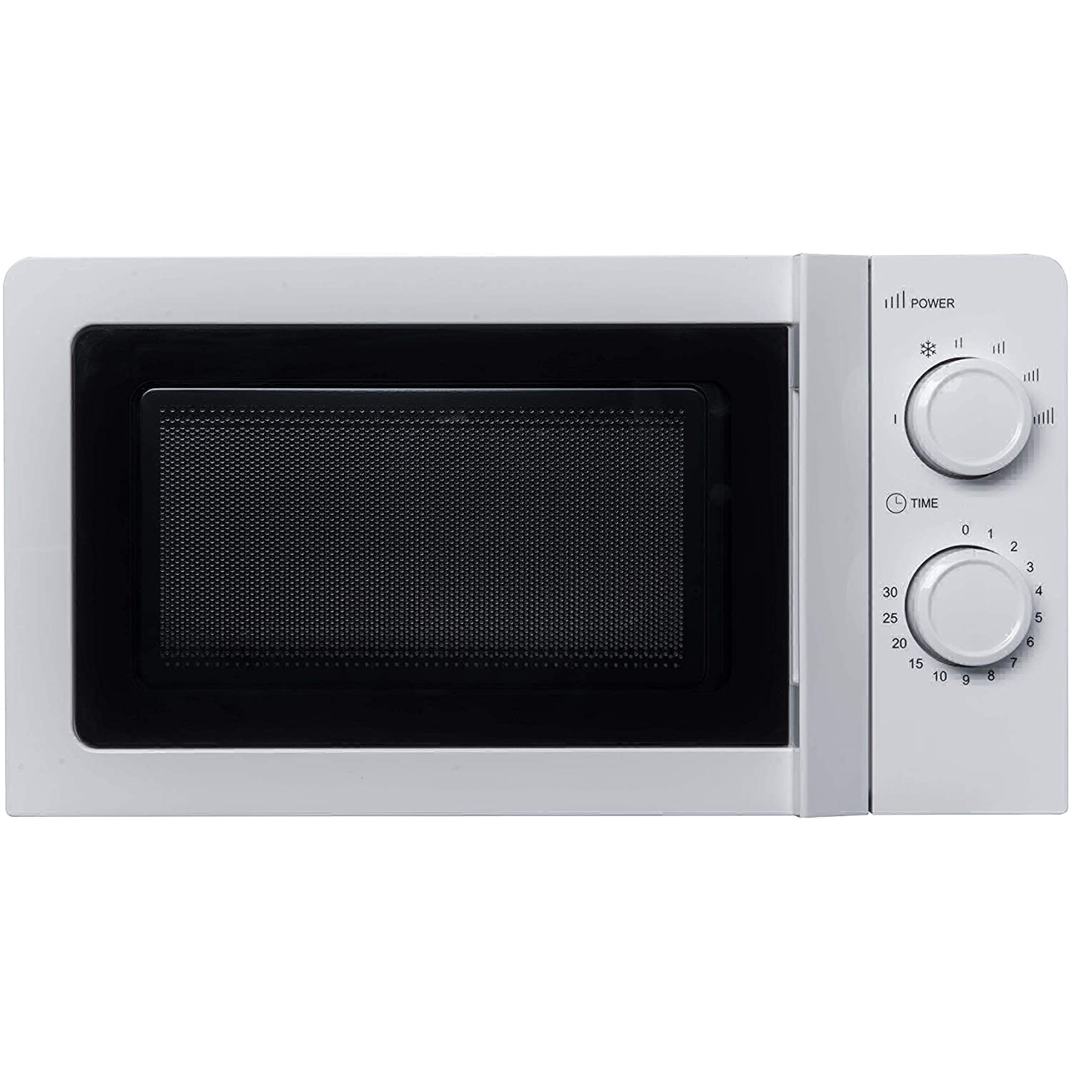 Silva MW 21.1 Mikrowelle 700 Watt 17 Liter Garraum mit Glasdrehteller