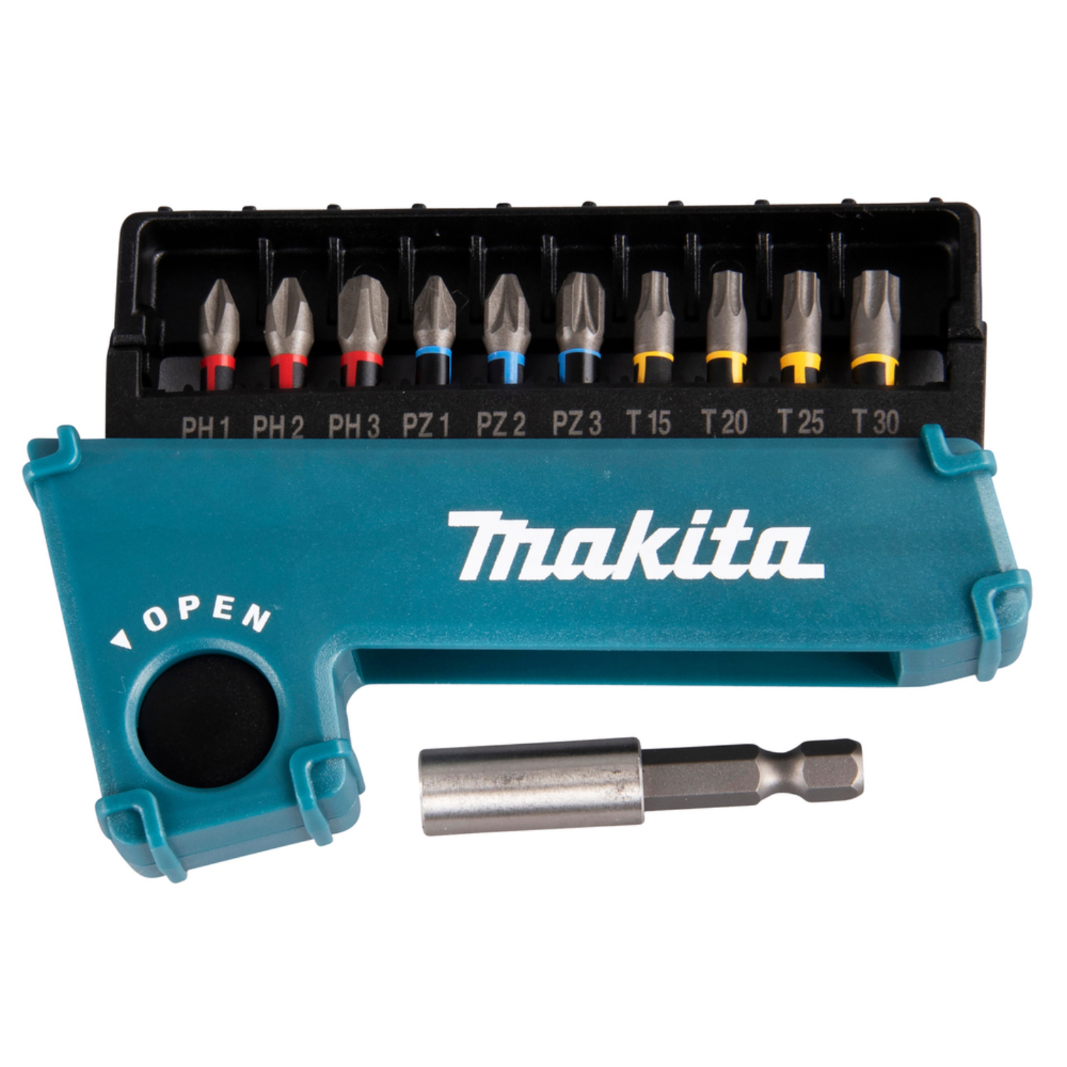 Makita E-03567 Impact Premier Bitset Ph, Pz, T, 11 Stück