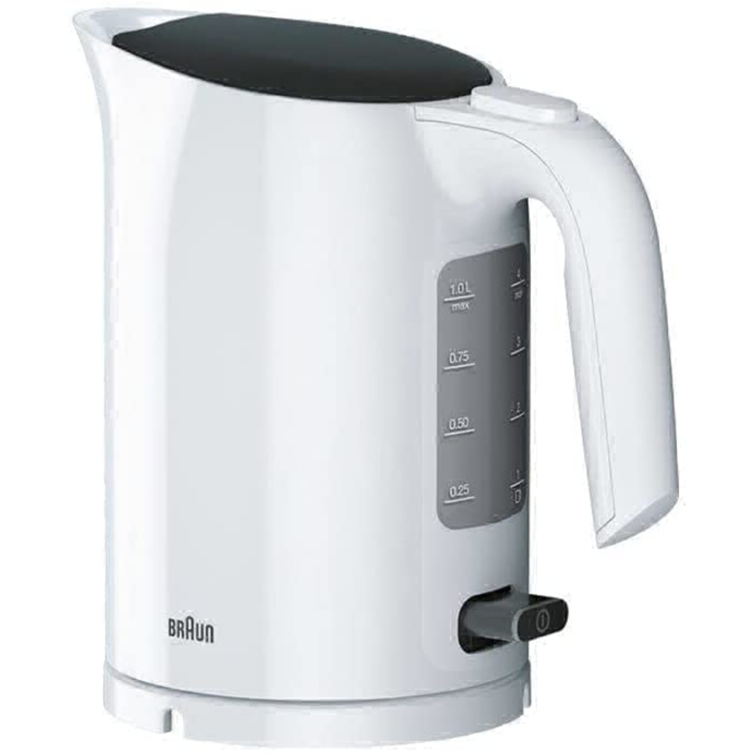 Braun WK 3000 WH Wasserkocher PurEase weiß, 1 Liter