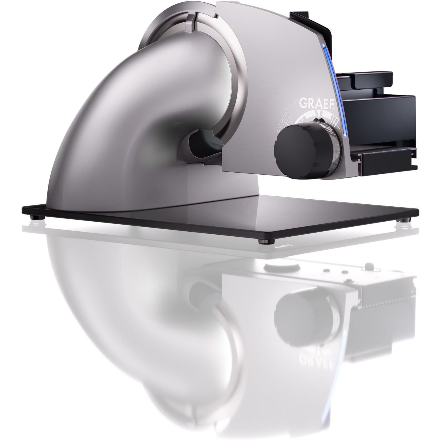 Graef Sliced Kitchen SKS 700 Allesschneider, silber,