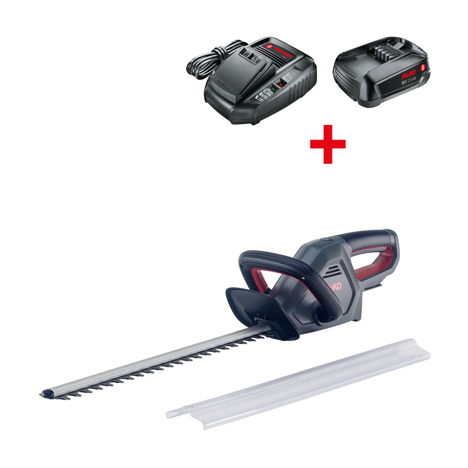AL-KO Comfort HT 1845 Akku-Heckenschere inkl. Akku 2.5Ah