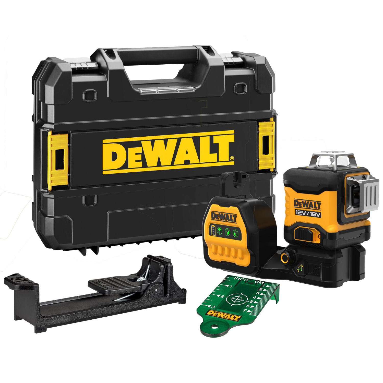 DeWalt DCE089NG18-XJ 3x360 Multilinien Laser Grün 18V, Bare