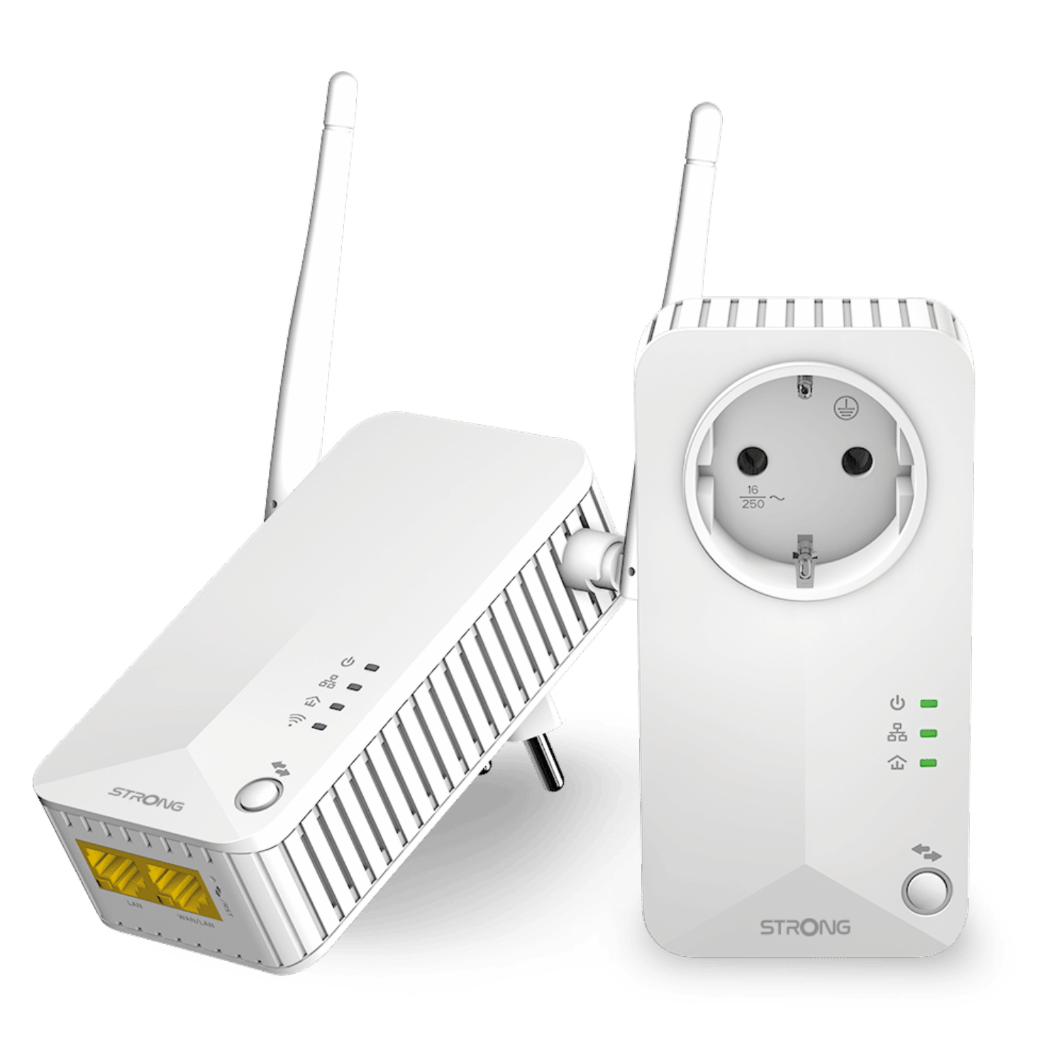 Strong Powerline Wi-Fi 600 Kit EU V2 2er-Pack