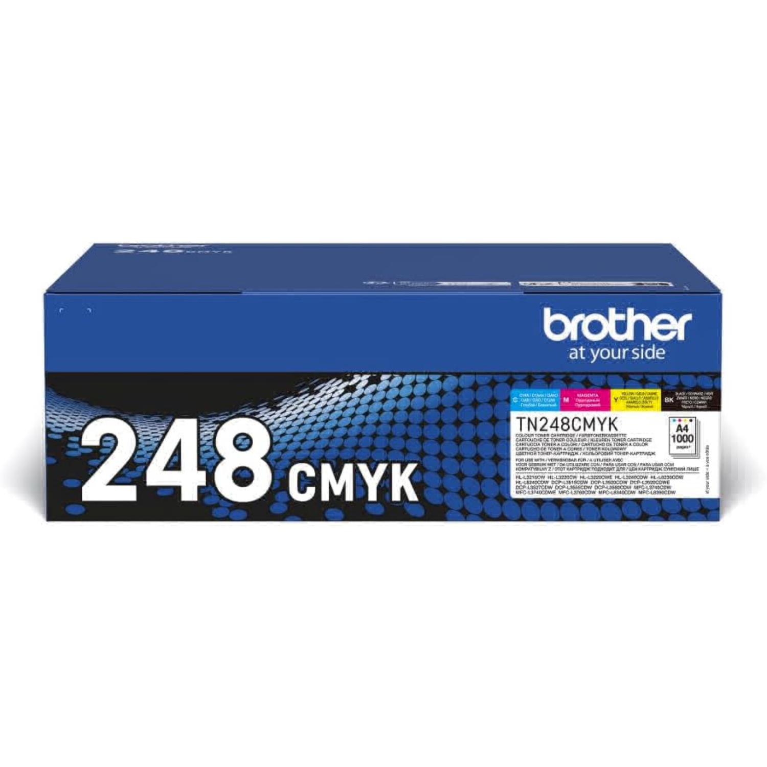 Brother Toner TN-248VAL Rainbow Kit bis zu 1000/S schwarz/cyan/magenta