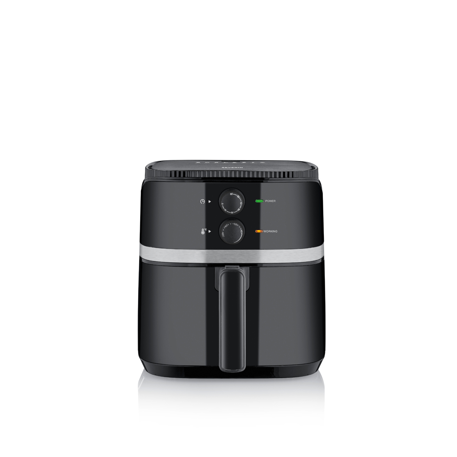 Severin FR2452 Heißluft Friteuse 5 Liter, 1500 Watt, schwarz