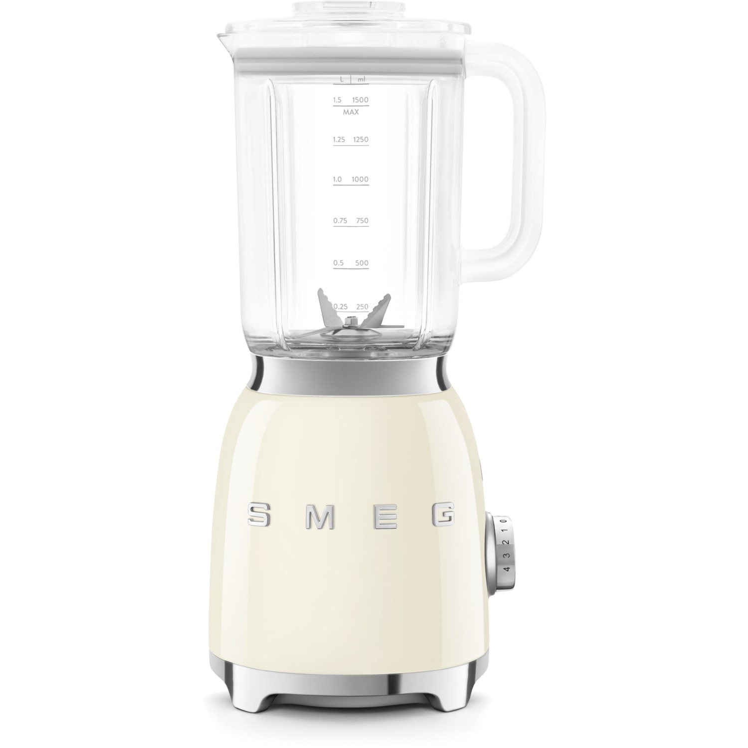 SMEG BLF03CREU Standmixer 50's Style, Creme