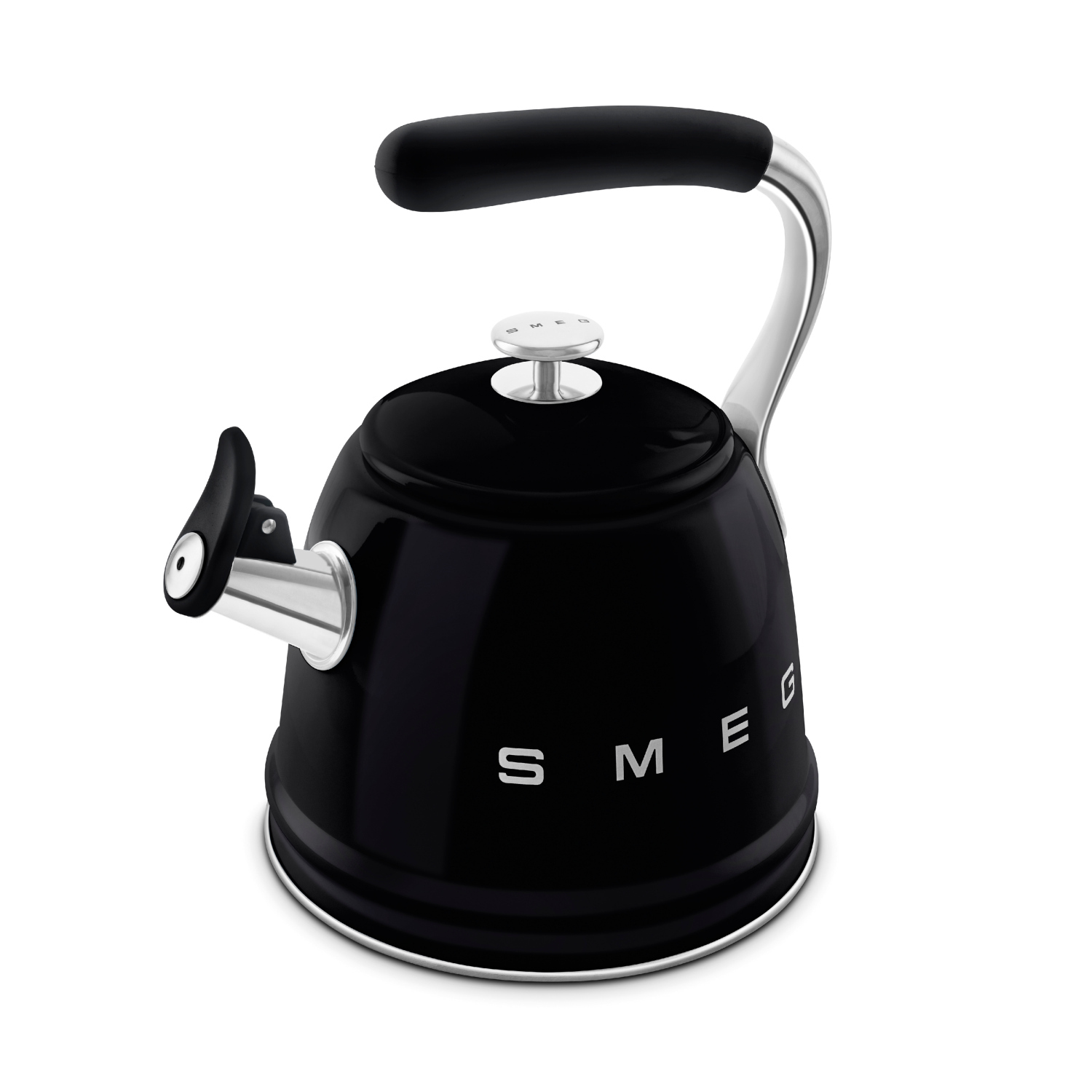 SMEG WKF01BL Wasserkessel schwarz 2,3 Liter