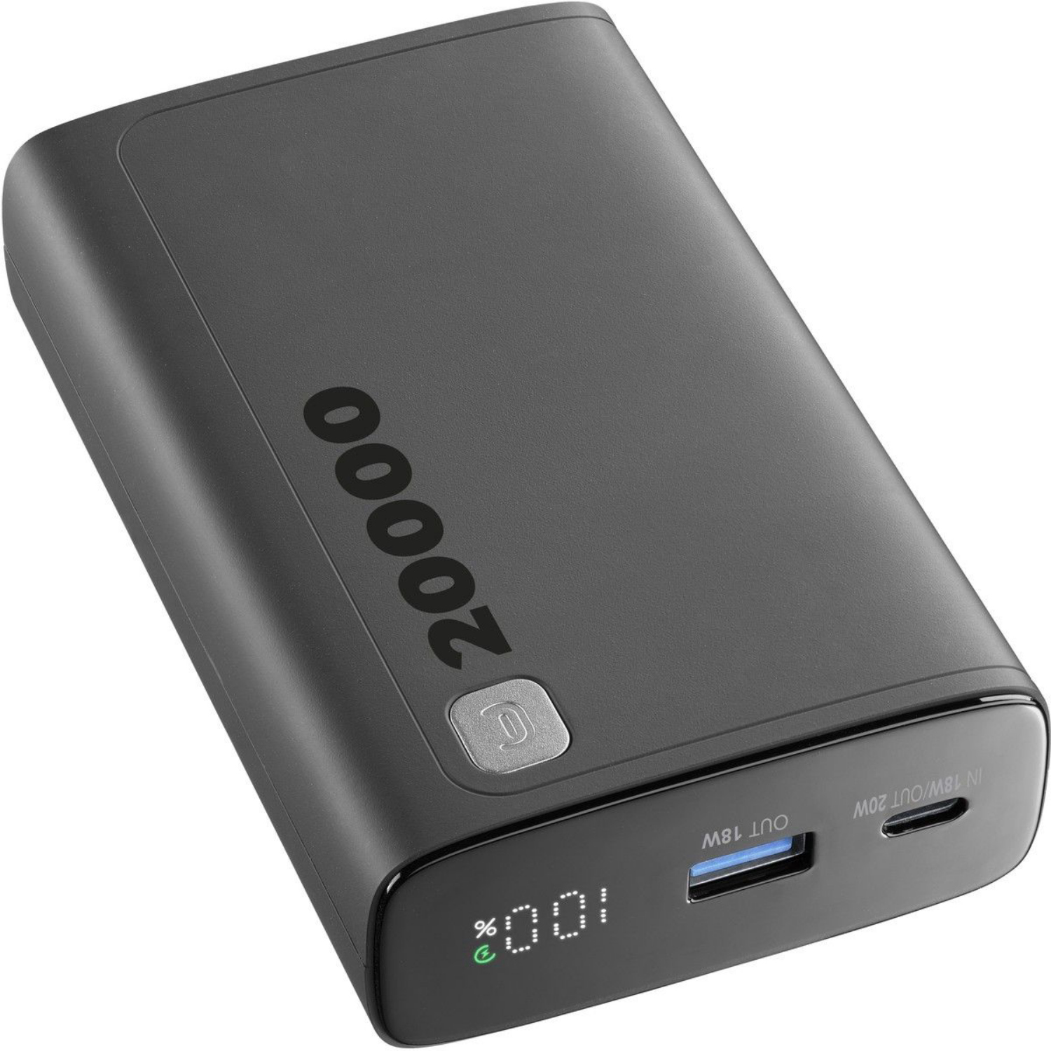 Cellularline Powerbank 20.000mAh schwarz Elite 20W schwarz