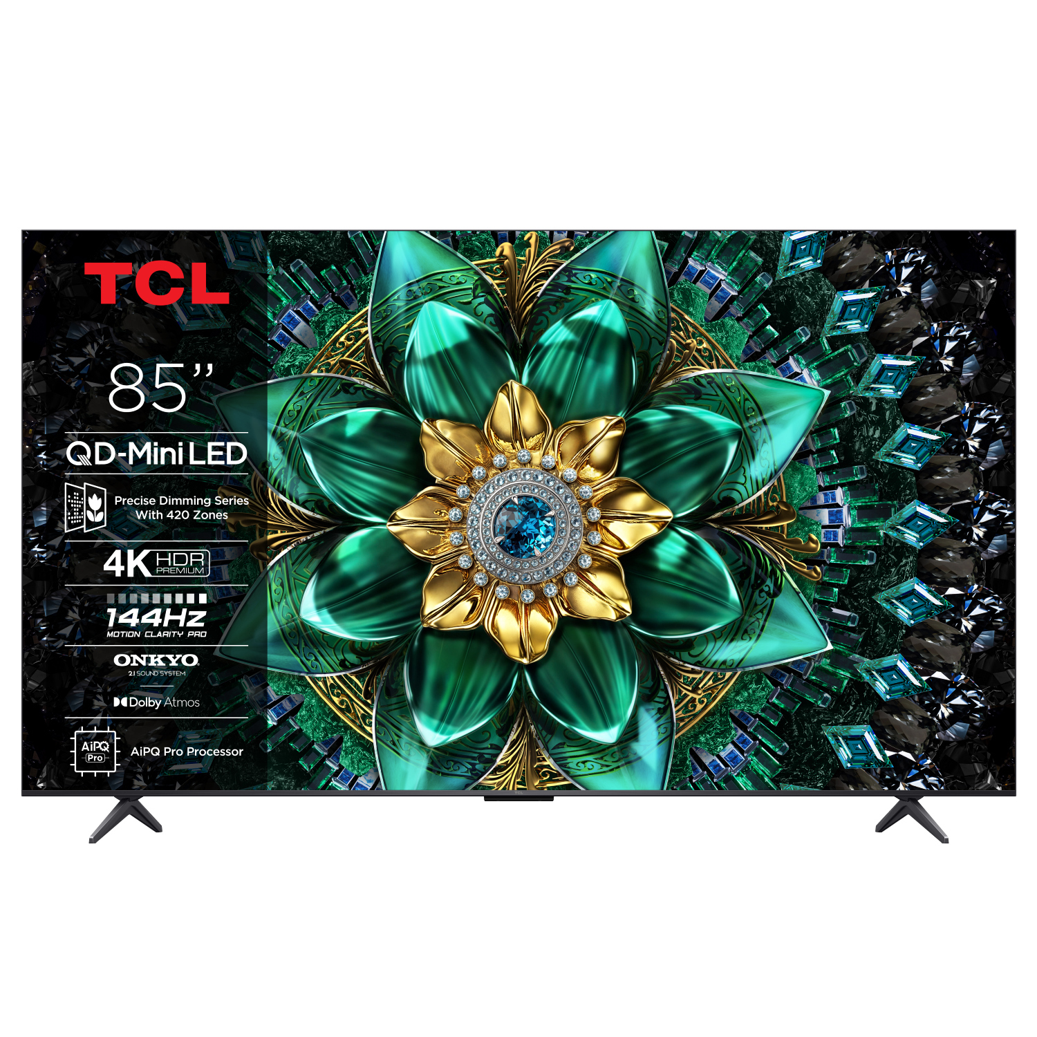 TCL 85Q6C 4K QD-Mini LED TV mit Google TV 215 cm (85")