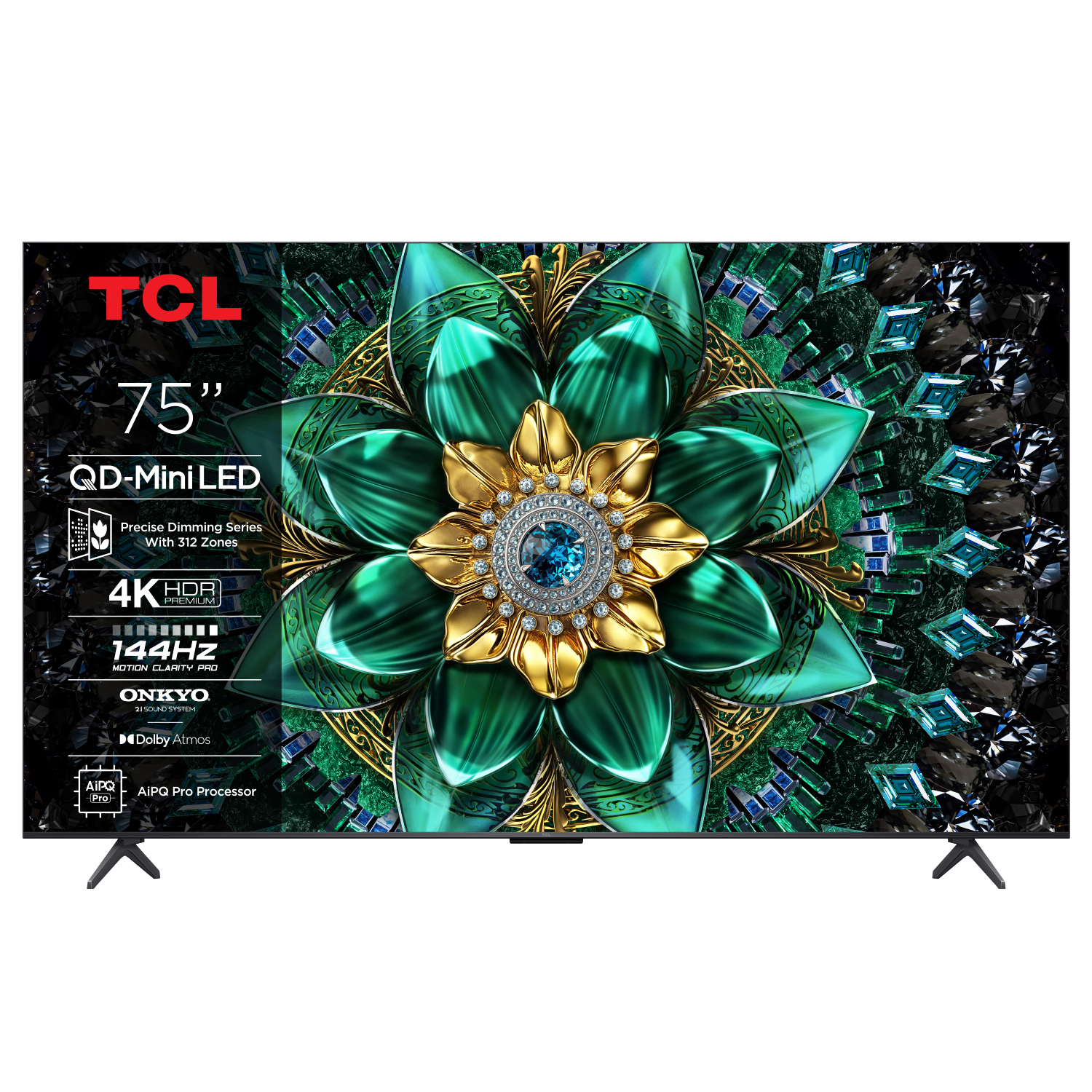 TCL 75Q6C 4K QD-Mini LED TV mit Google TV 189 cm (75")