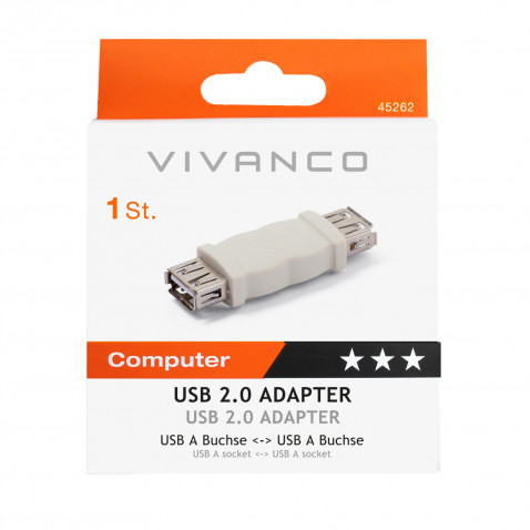 VIVANCO USB 2.0 kompatibler Adapter