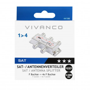 VIVANCO SAT-/Universal-Antennenverteiler