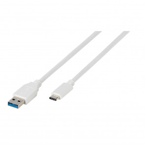 VIVANCO USB Typ C Kabel 1m weiß