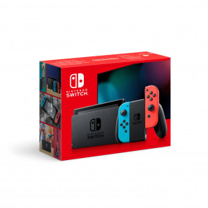 Nintendo Switch Konsole schwarz/blau/rot