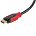 VIVANCO HDMI Kabel mit Ethernet rot 1,5m