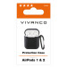 Vivanco Apple AirPod Case 1&2 schwarz