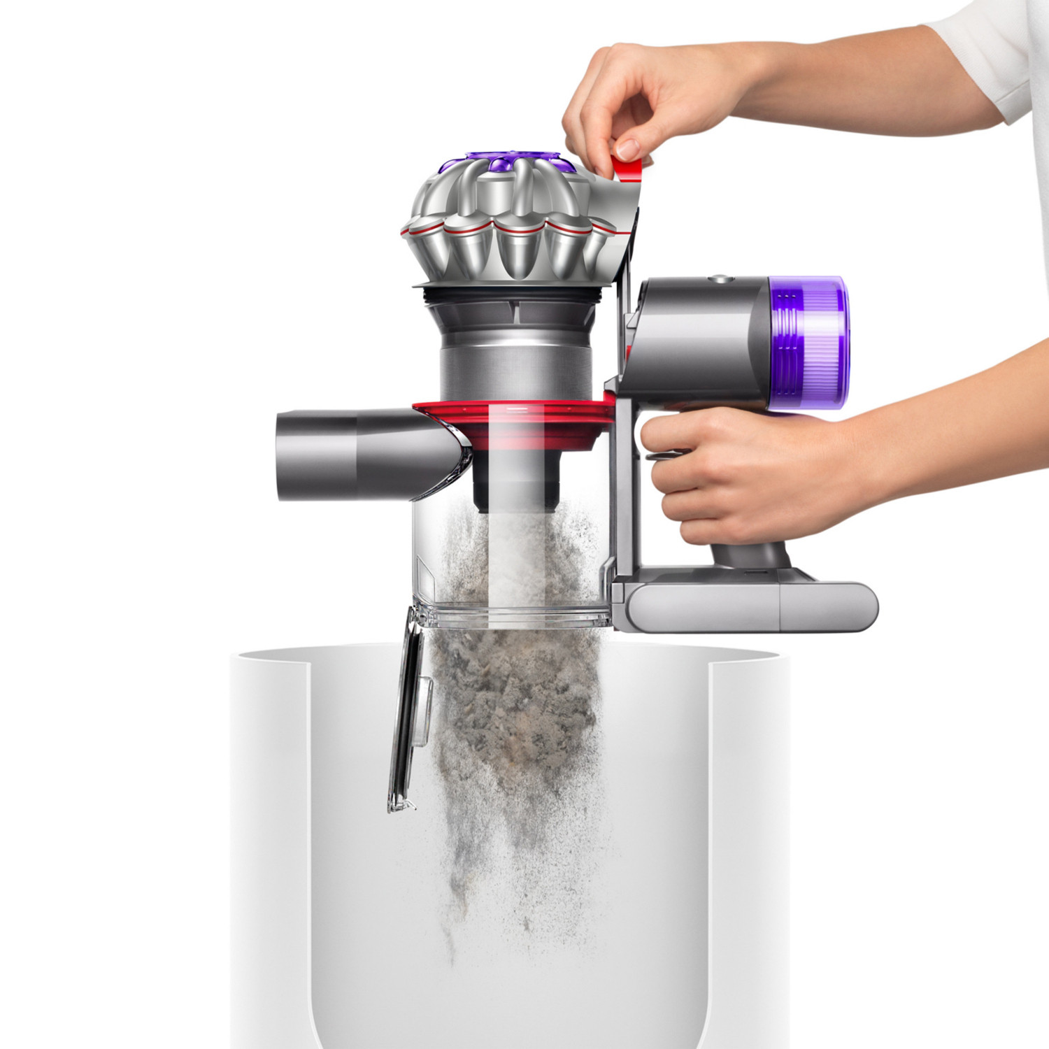 Dyson V8 Origin Silber/Violett | electronic4you