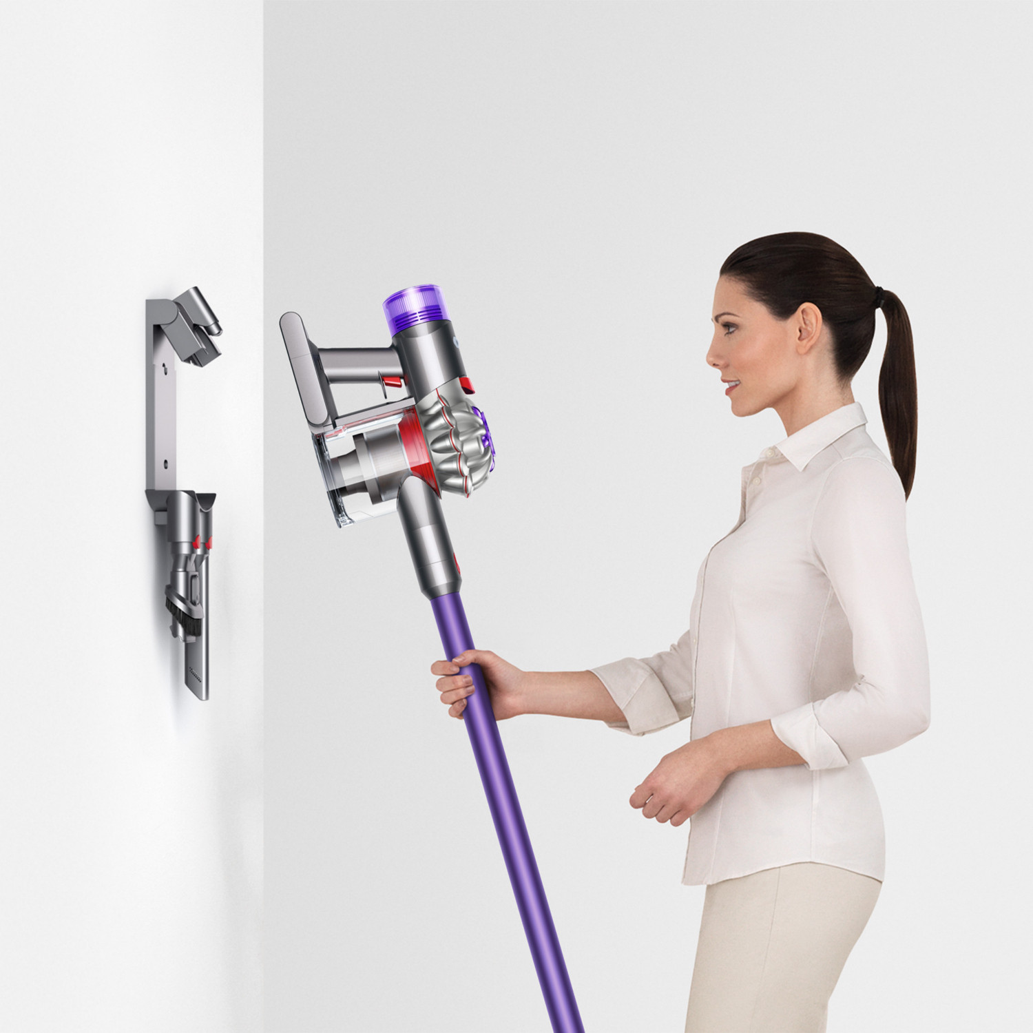 Dyson V8 Origin Silber/Violett | electronic4you