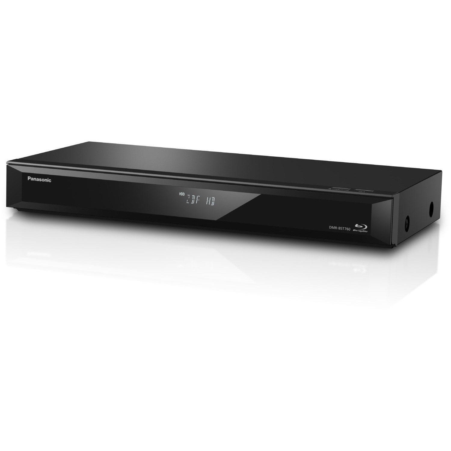 Panasonic DMR-BST760AG schwarz 3D Blu-ray Rekorder + Festplattenrekorde