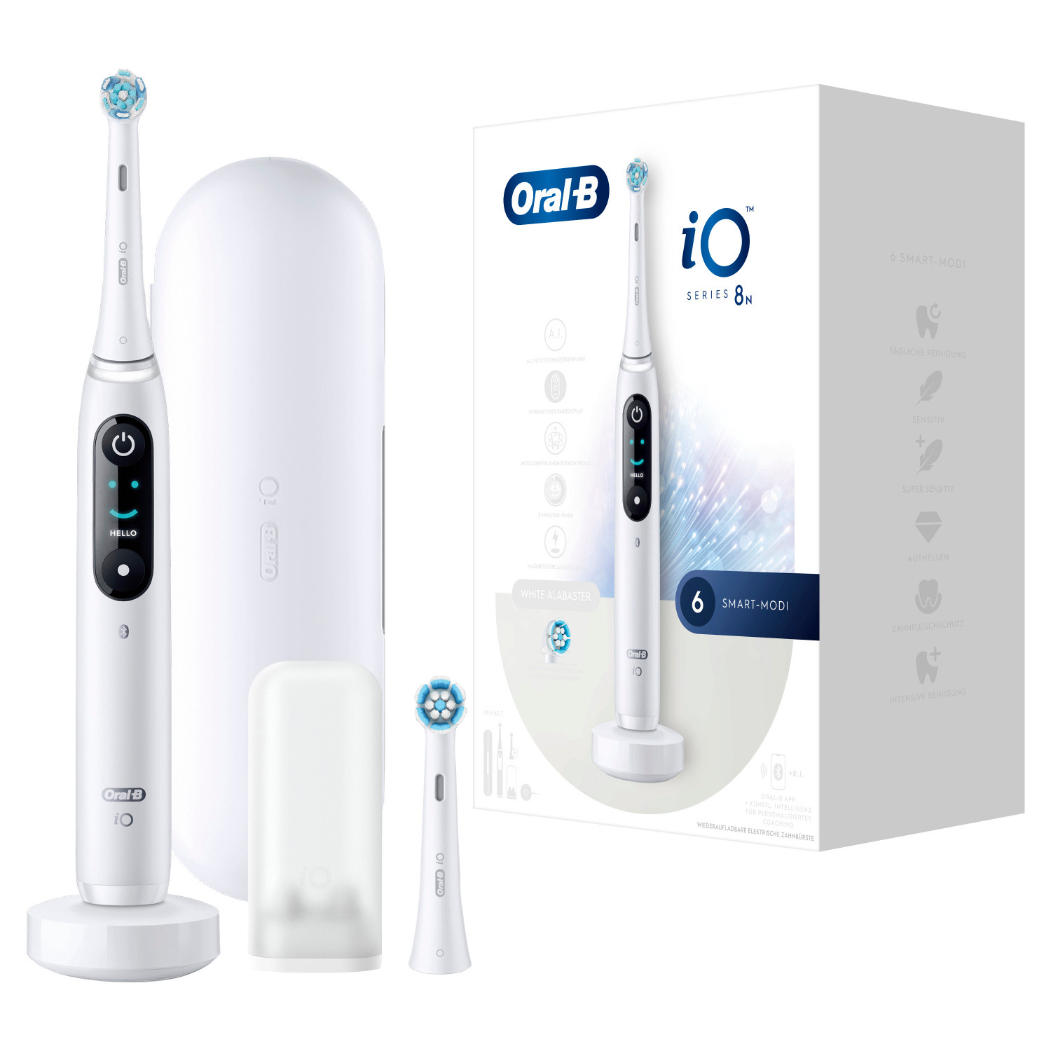 Oral B iO Series 8N White Alabaster JAS2 electronic4you