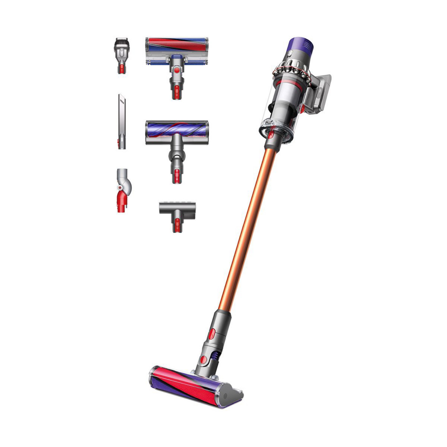Dyson Cyclone V10 Absolute Nickel/Copper | electronic4you
