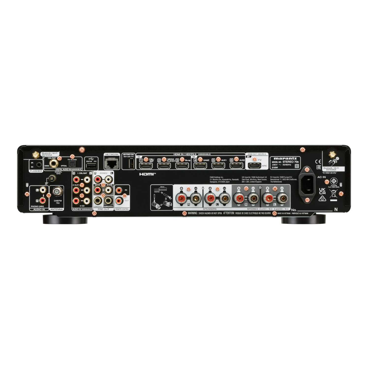 Marantz Stereo 70S/N1B schwarz | electronic4you