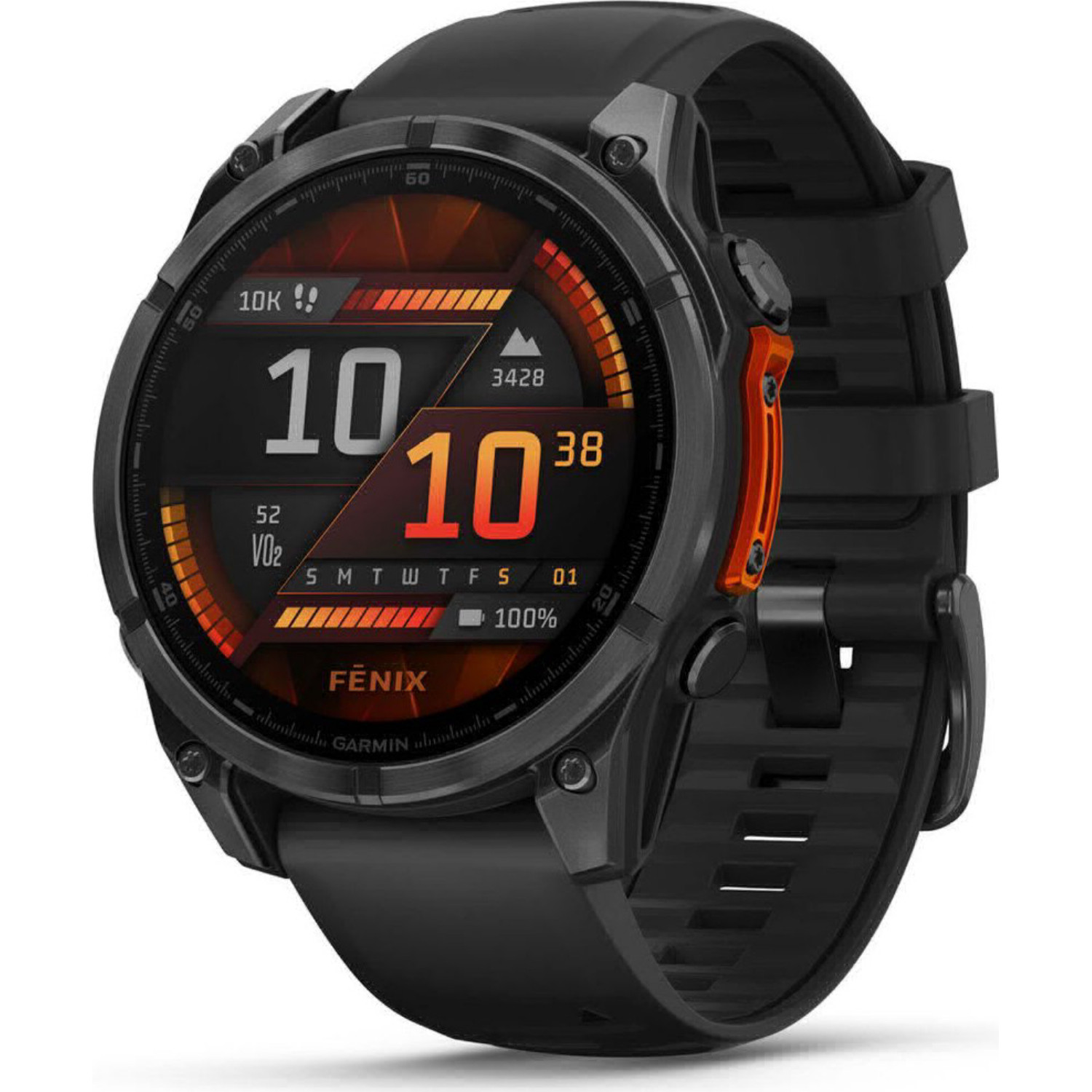 Garmin Fenix 8 47mm Schwarz/Schiefergrau | electronic4you