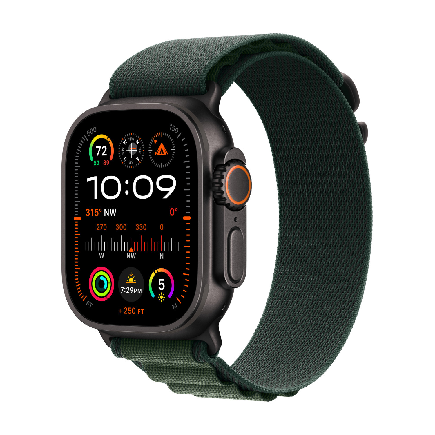 Apple Watch Ultra 2 Alpine Loop Grun