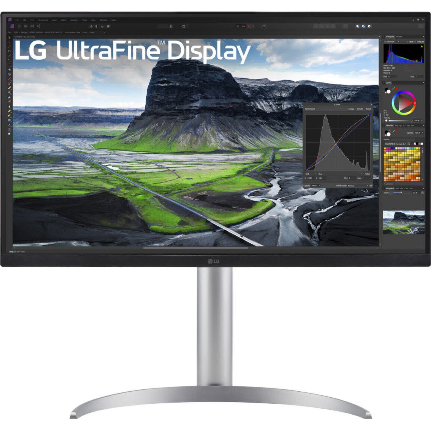 LG UltraFine 27UQ850V W 27 16 9 4K UHD electronic4you