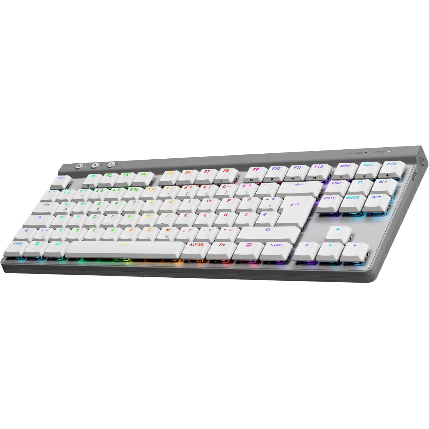 Clavier Gaming Mécanique Sans Fil Logitech G915 - Version QWERTZ Allemande - Occasion Très Bon état