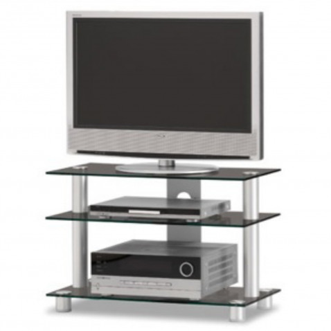 JUST-RACKS TV8553 AL BG SCHWARZGLAS