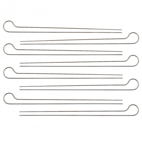 Weber Doppelspieße, 8 Stück