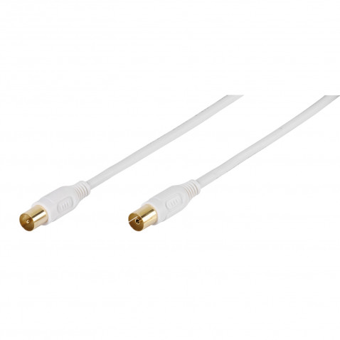 Vivanco Antennenkabel weiß 10m