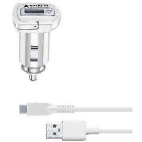 Cellularline KFZ-LaderSet 15W USB-C weiß