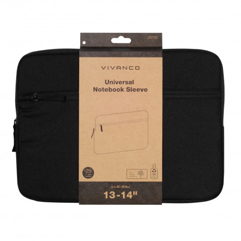 VIVANCO Notebook Sleeve 13-14" schwarz
