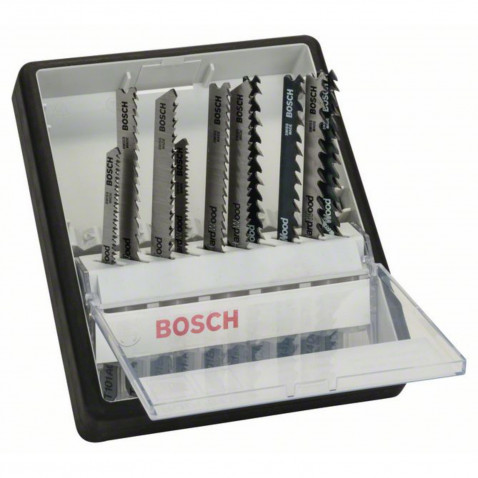 Bosch ROBUSTLINE 10er Holz Expert Set T-